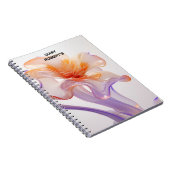 Floral notebook, gift for florists, flower notes notitieboek (Rechterzijde)