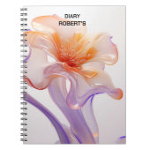 Floral notebook, gift for florists, flower notes notitieboek (Voorkant)