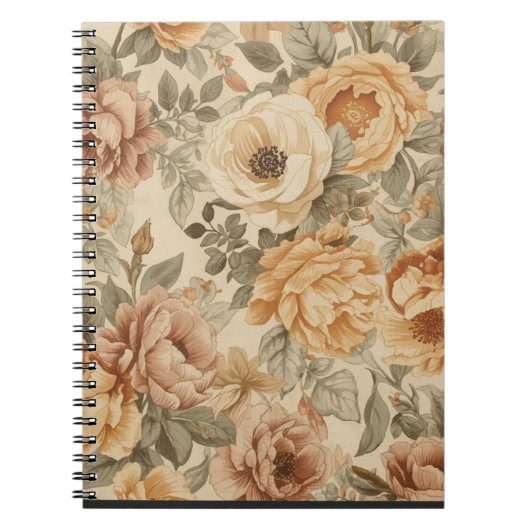 Floral notebook notitieboek (Voorkant)