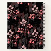 Floral notebook notitieboek (Achterkant)