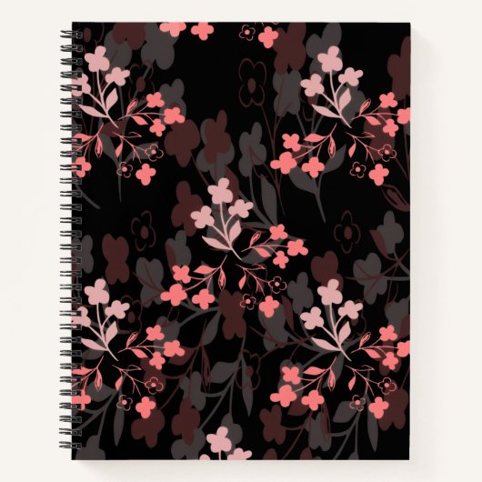 Floral notebook notitieboek (Voorkant)