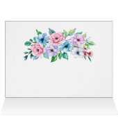  Floral Notecard (Binnen Horizontaal (Boven))