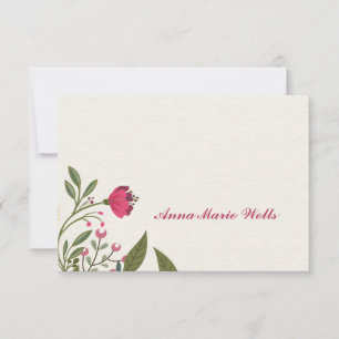 Floral Notecard Kaart
