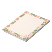 Floral Notepad - Joyful Moments Thankful Heart Notitieblok (Linkerzijde)