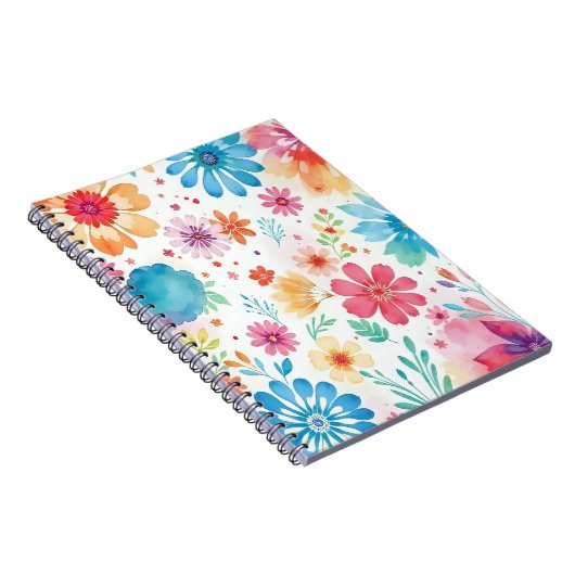 floral notepad notitieboek (Rechterzijde)