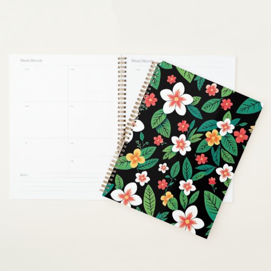 floral notepad planner (Display)