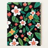 floral notepad planner (Achterkant)