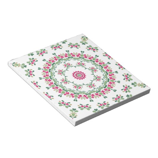 Floral Notitieblok (Schuin)