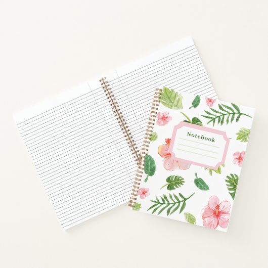 Floral Notitieboek (Binnen)