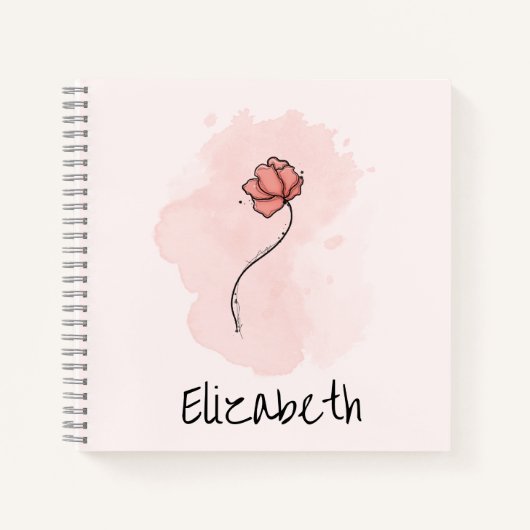 Floral Notitieboek (Voorkant)