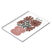 Floral Notitieboek (Linkerzijde)