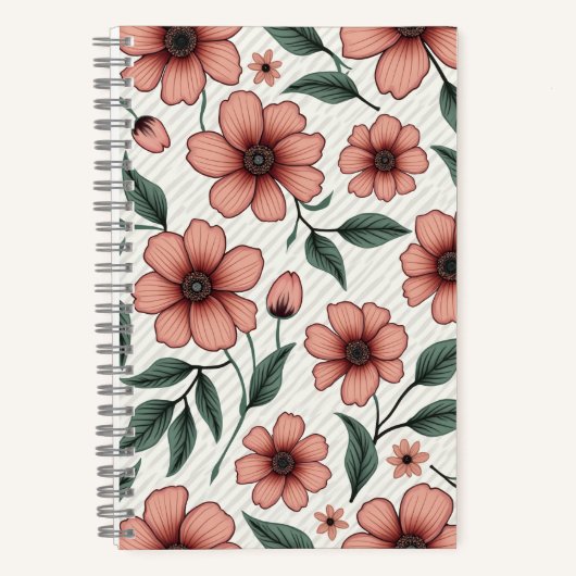 Floral notitieboek (Voorkant)