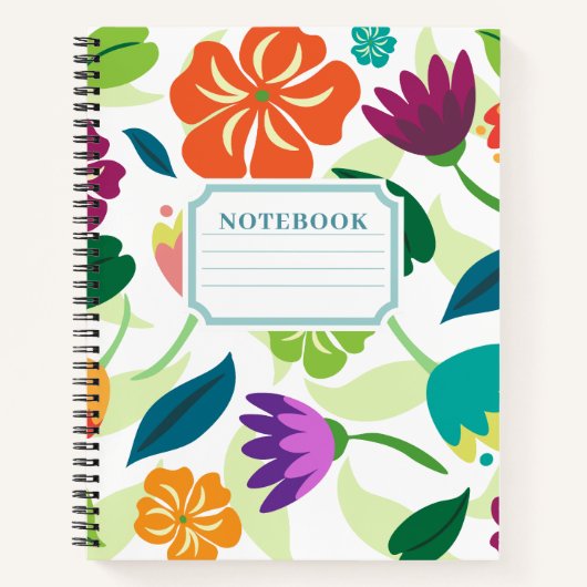 Floral Notitieboek (Voorkant)