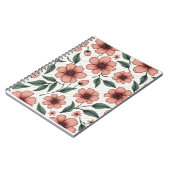 Floral notitieboek (Linkerzijde)