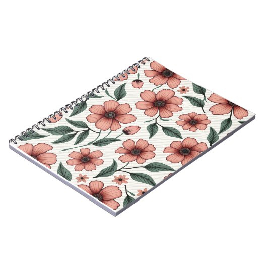 Floral notitieboek (Linkerzijde)