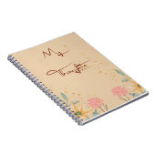 Floral Notitieboek (Rechterzijde)