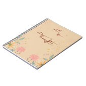 Floral Notitieboek (Linkerzijde)