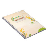 Floral Notitieboek (Rechterzijde)