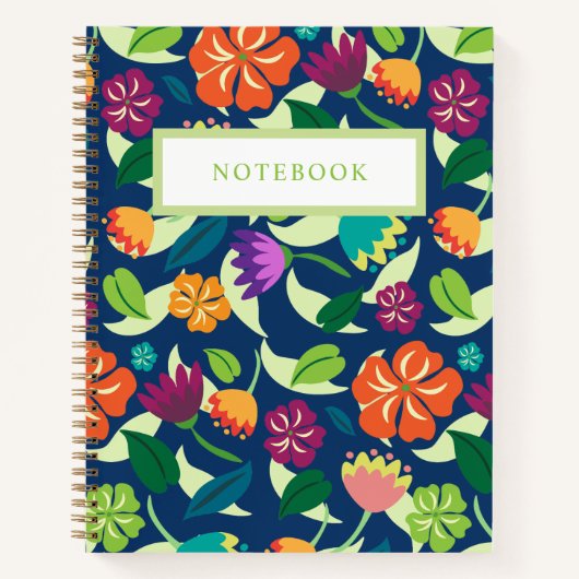 Floral Notitieboek (Voorkant)