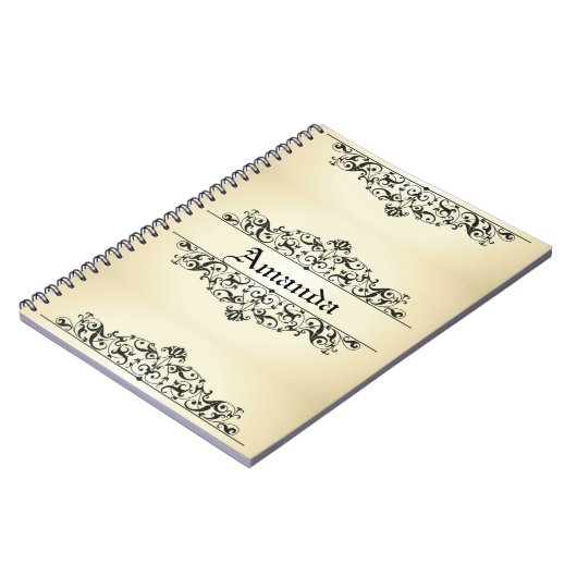  Floral Notitieboek (Linkerzijde)