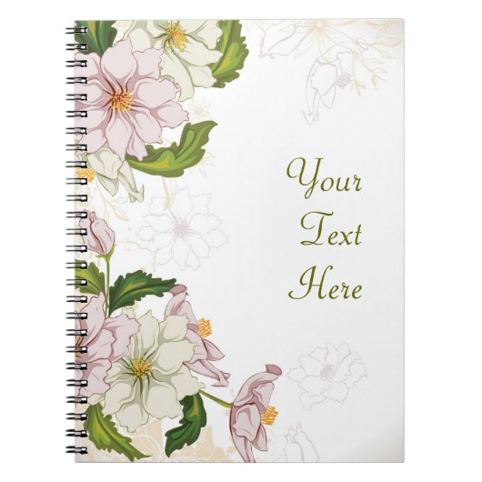 Floral Notitieboek (Voorkant)
