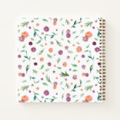 Floral Notitieboek cadeau voor mama |  tijdschrift (Achterkant)