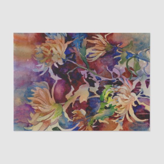 Floral nr. 7 tissuepapier (Voorkant)