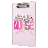 Floral Nurse Klembord (Links)