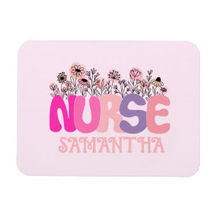 Floral Nurse Magneet