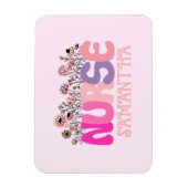Floral Nurse Magneet (Verticaal)