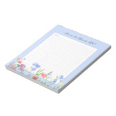 Floral Nurse Notes Notitieblok (Linkerzijde)