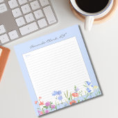 Floral Nurse Notes Notitieblok