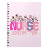 Floral Nurse Notitieboek (Voorkant)