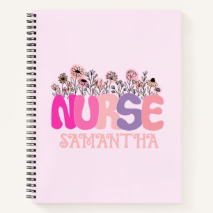 Floral Nurse Notitieboek