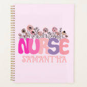 Floral Nurse Planner (Voorkant)