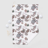 Floral Nursery print handdoek (Insitu)