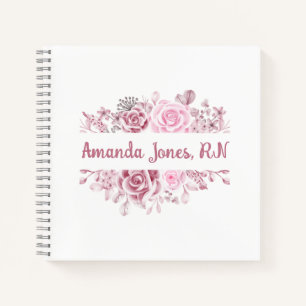 Floral Nursing Notitieboek