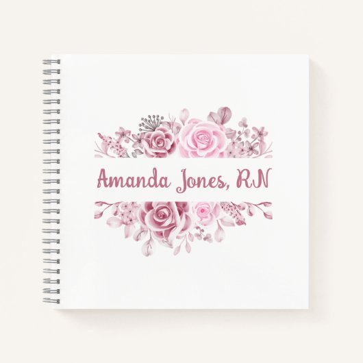 Floral Nursing Notitieboek (Voorkant)