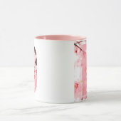 Floral O Initial Mug | Personalized Name & Traits Mok (Midden)