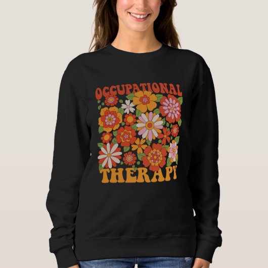 Floral Occupational Therapy  OT Therapist Assistan Trui (Voorkant)