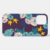 Floral oerwoud met slangen, naadloos, tropisch Case-Mate iPhone case (Achterkant (horizontaal))
