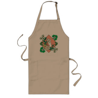 “Floral Offering” – Botanical Hand & Bloom Apron Lang Schort