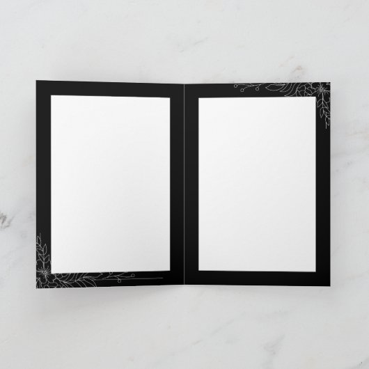 “Floral Offering” – Botanical Hand & Bloom Kaart (Binnen)