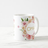  Floral Oma Gift Mok (Voorkant rechts)