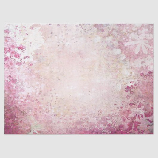 Floral-ontkoppeling Tissuepapier (Voorkant)