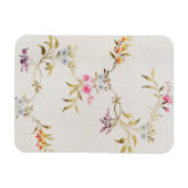 Floral ontwerp van anjers en rozen voor zijde magneet (Horizontaal)