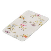 Floral ontwerp van anjers en rozen voor zijde magneet (Linkerzijde)