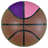 Floral ontworpen Bianca naam, basketbal (Rechts)