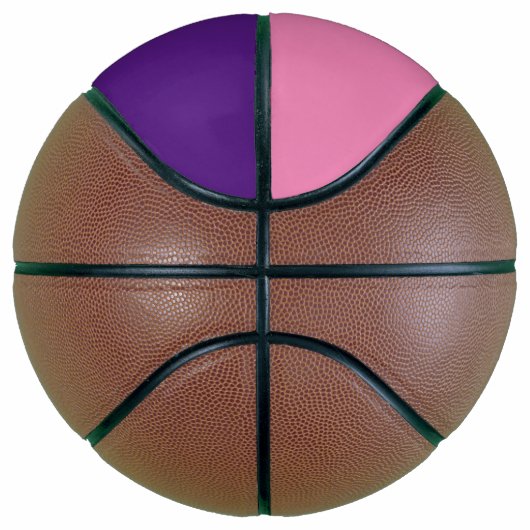 Floral ontworpen Bianca naam, basketbal (Rechts)