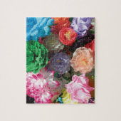 Floral ontworpen puzzel (Verticaal)